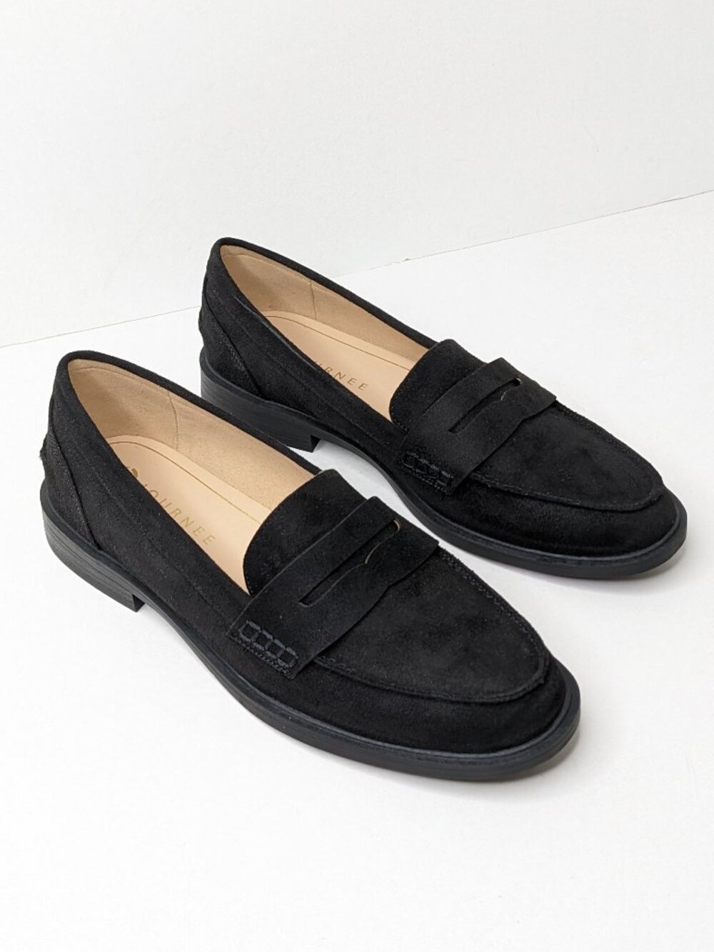Journee Brooks Loafers Black Womens 8